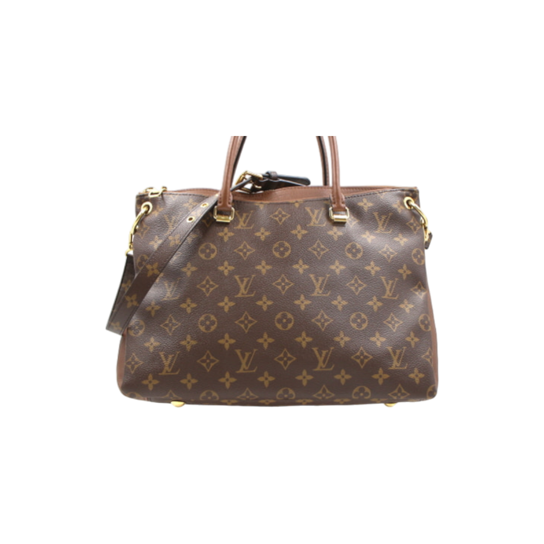 IT3DFTNP2L3O Louis Vuitton Monogram Canvas Palais MM Tote & Shoulder Bag