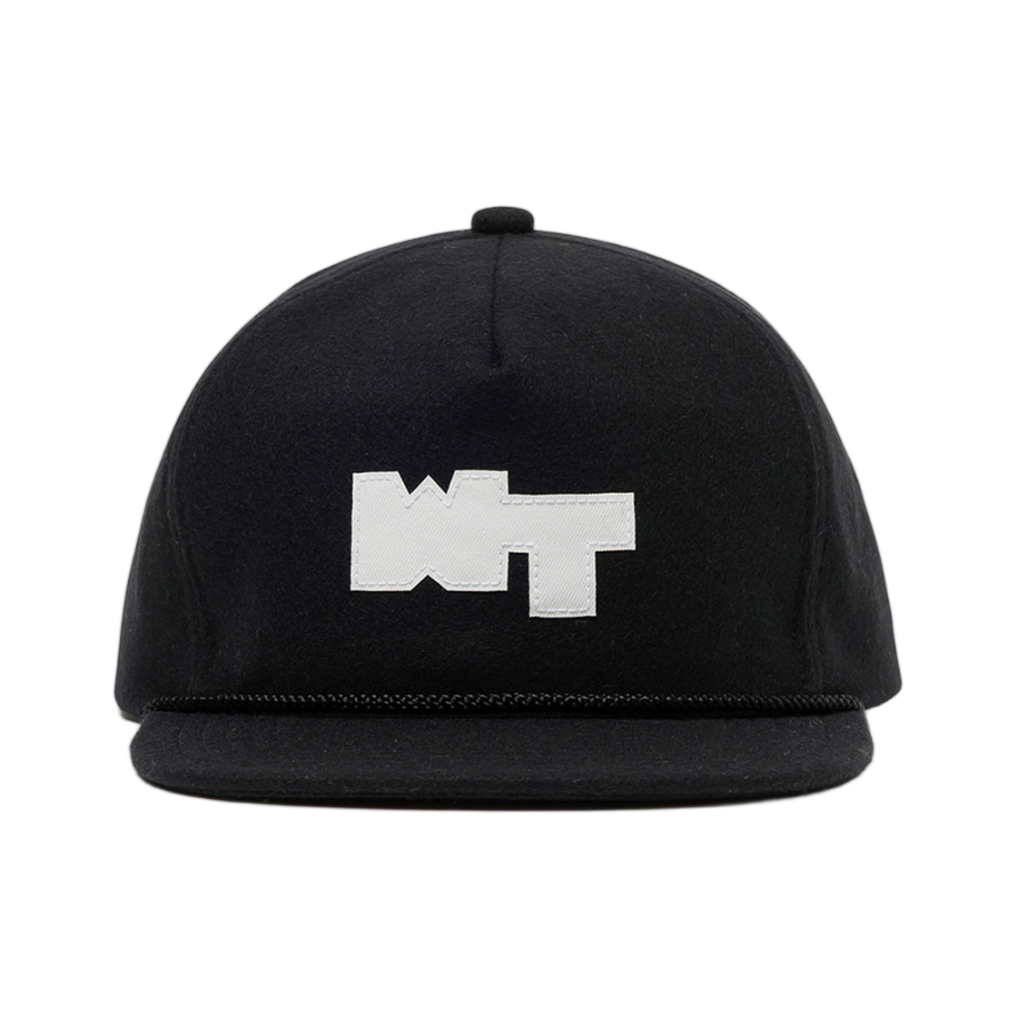 252HCDT-HT07 WTAPS Militia 01 Wony Flannel Cap Black