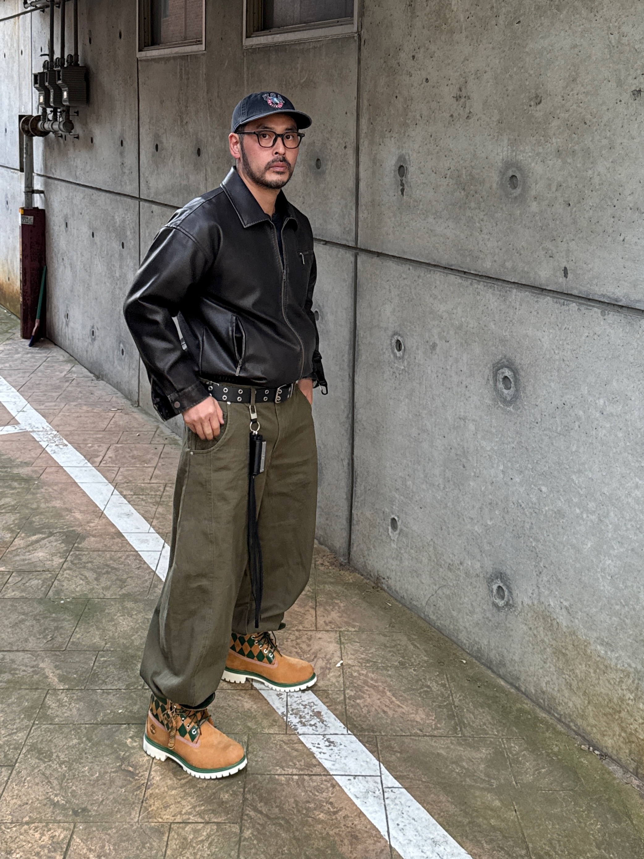 KASINA x Timberland 6 In Premium Vibram GTX Wheat 착용 스타일 - 1