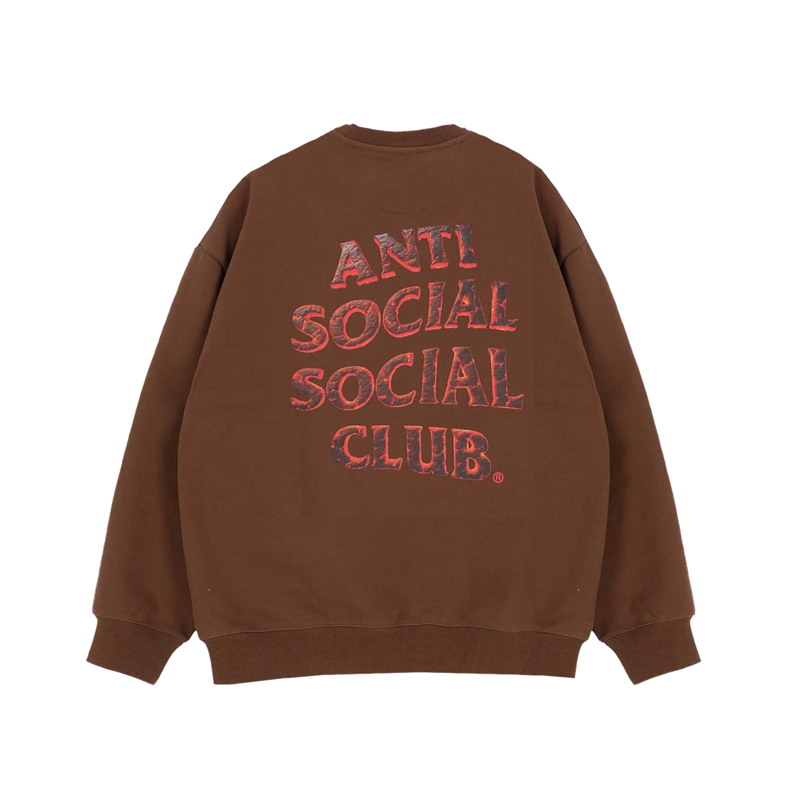 안티소셜소셜클럽 라바 크루넥 브라운(Anti Social Social Club Lava Crewneck/BROWN)