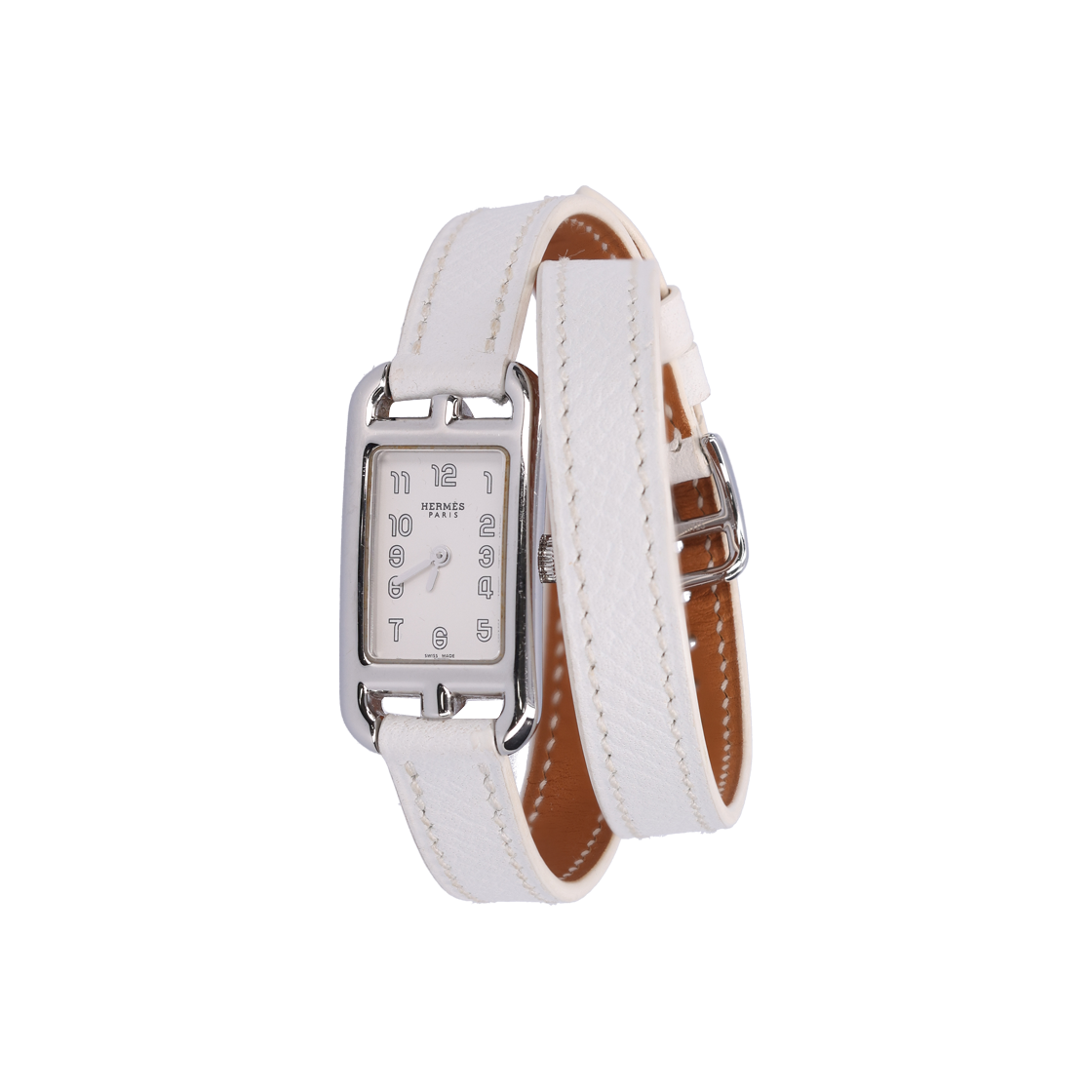 IT9UINADJA5O Hermes Nantucket Steel Watch NA2.110