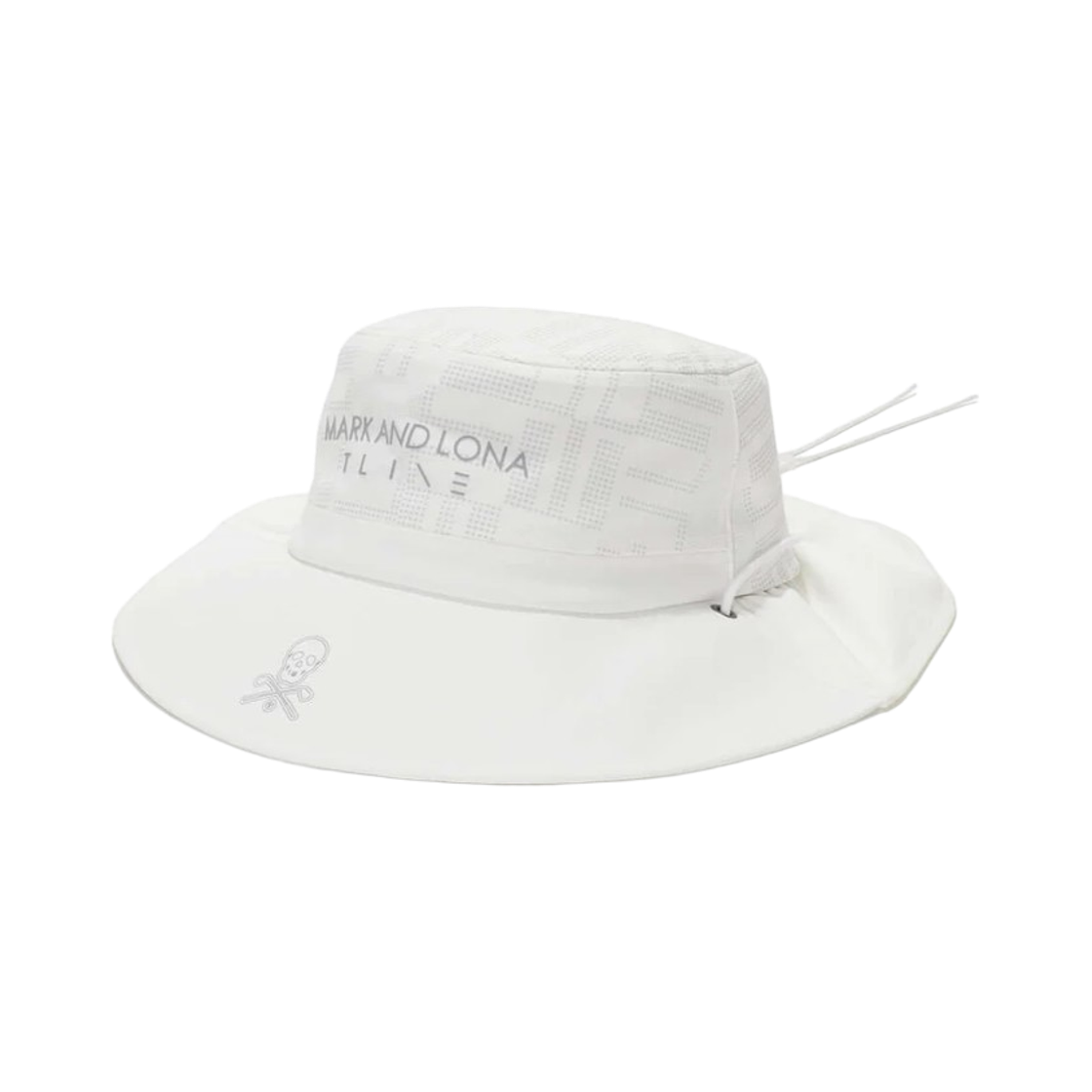 MXF-5A-FC01 Mark & Lona T-Mark Vent Safari Hat White