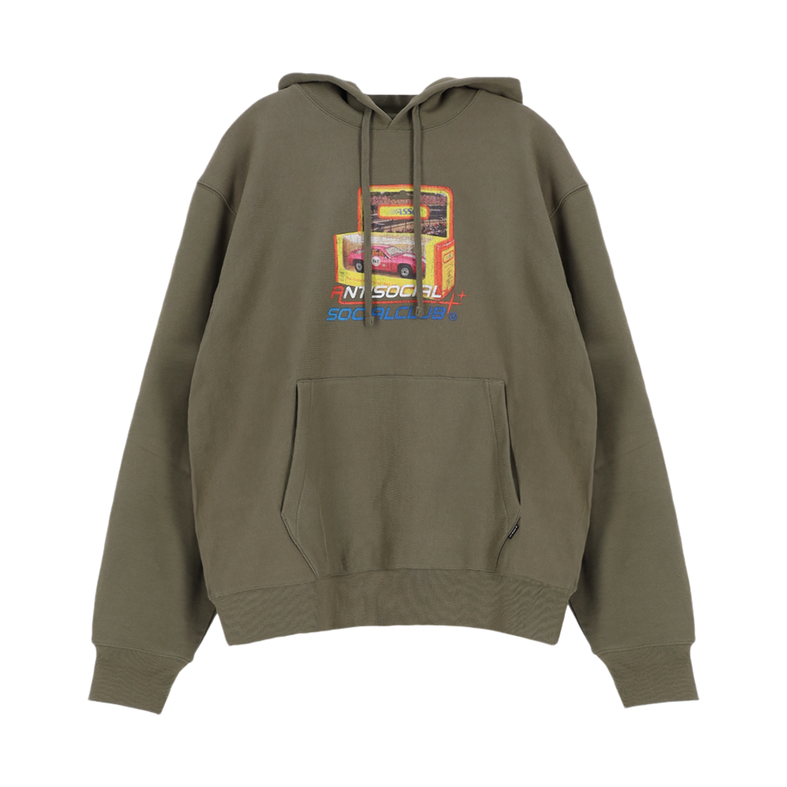안티소셜소셜클럽 토이 카 후드 카키(Anti Social Social Club Toy Car Hood/KHAKI)