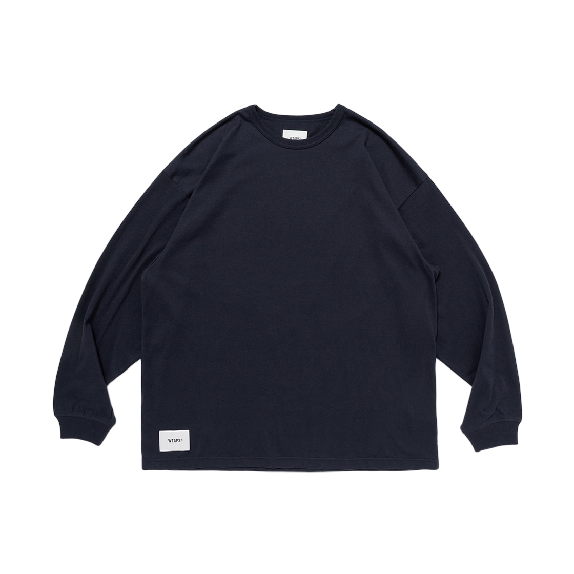 더블탭스 이안 코튼 아카데미 롱슬리브 네이비(WTAPS Ian Cotton Academy L/S Navy)