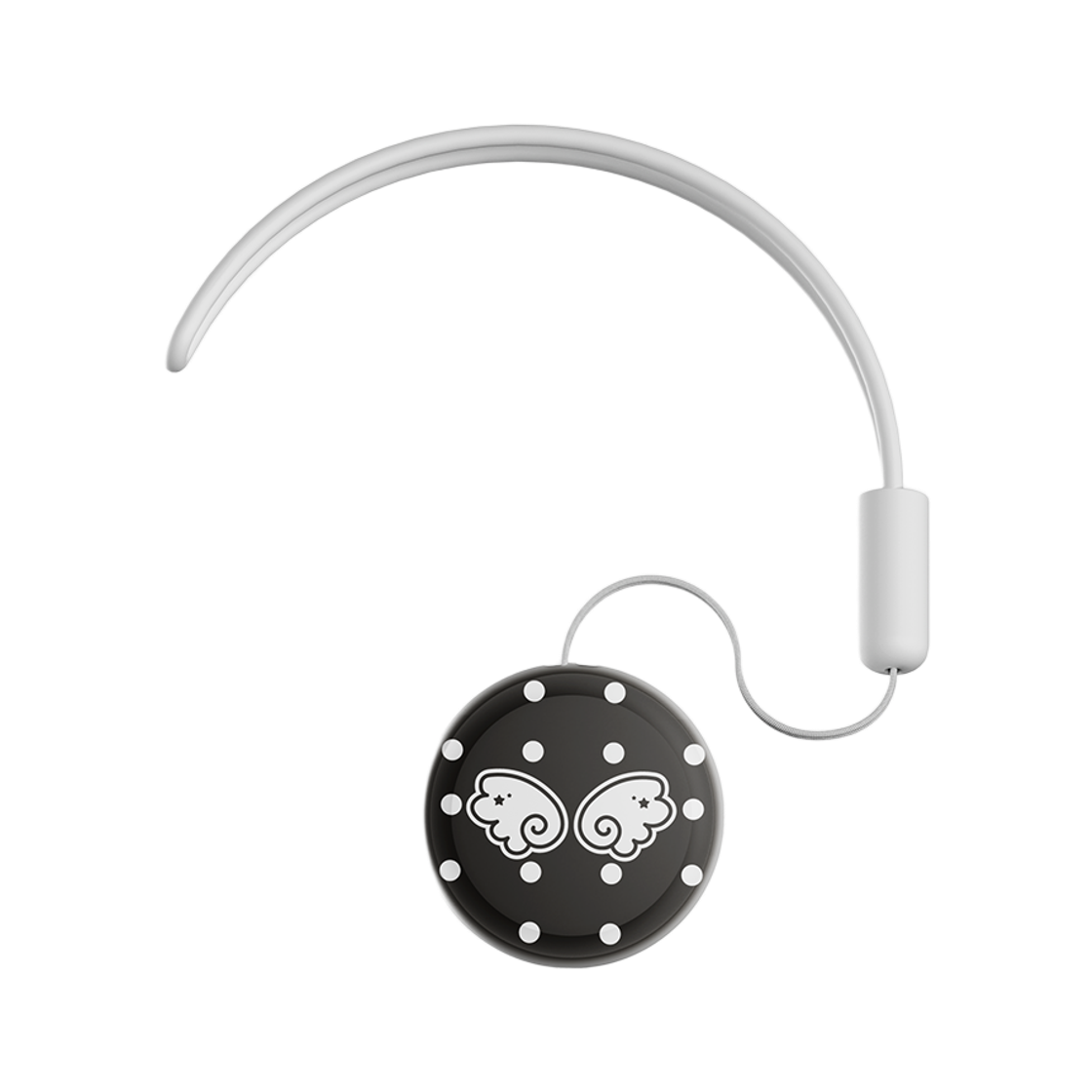 [KREAM 단독] 신지모루 x 모디무드 나의찾기 Find my 트래커 스마트태그 위치추적기 키링  블랙엔젤