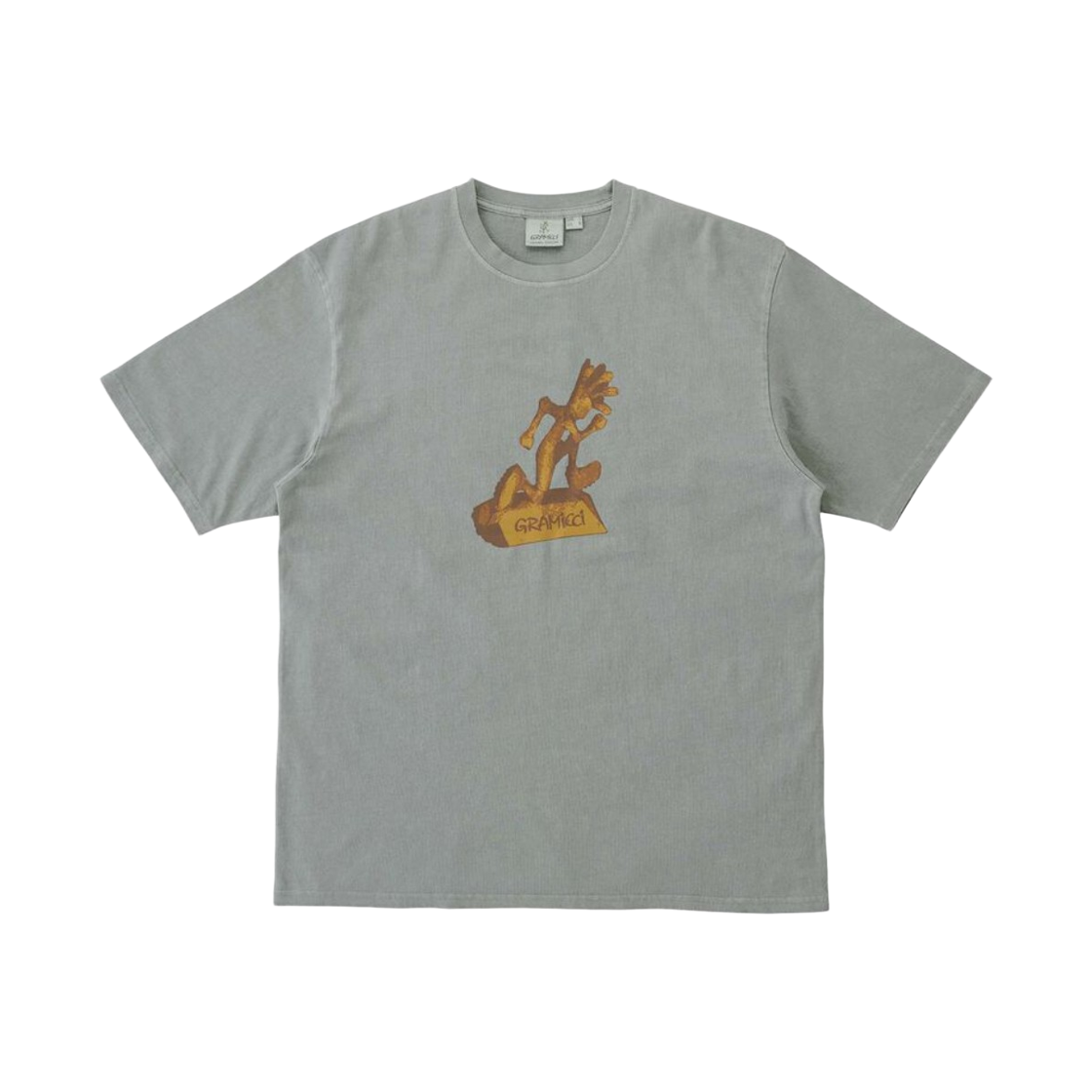 그라미치 스컬프처 티셔츠 내츄럴 피그먼트 - US 사이즈(Gramicci Sculpture T-Shirt Grey Pigment - US Sizing)
