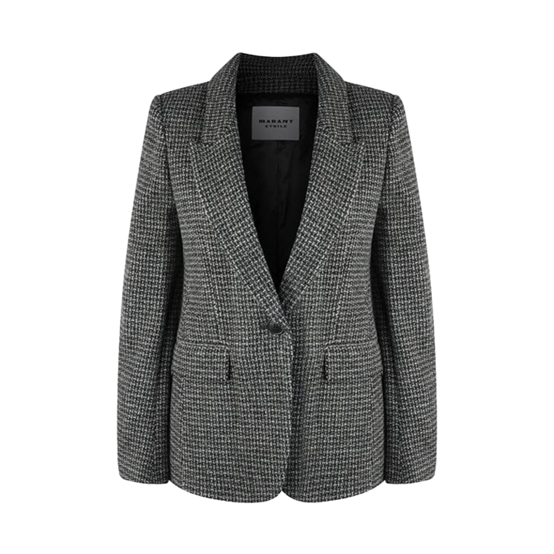 VE0129FA-A3D17E-02GY (W) Isabel Marant Kirsten Jacket Grey - 23FW