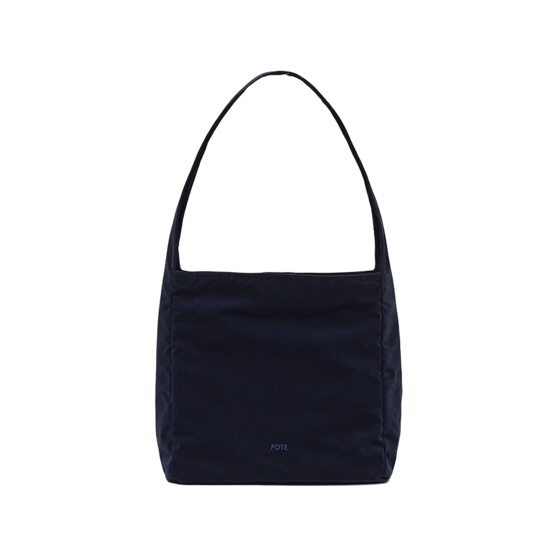 포테 0008 스퀘어 숄더백 코듀로이네이비(POTE 0008 Square Shoulder Bag Corduroy Navy) - 1