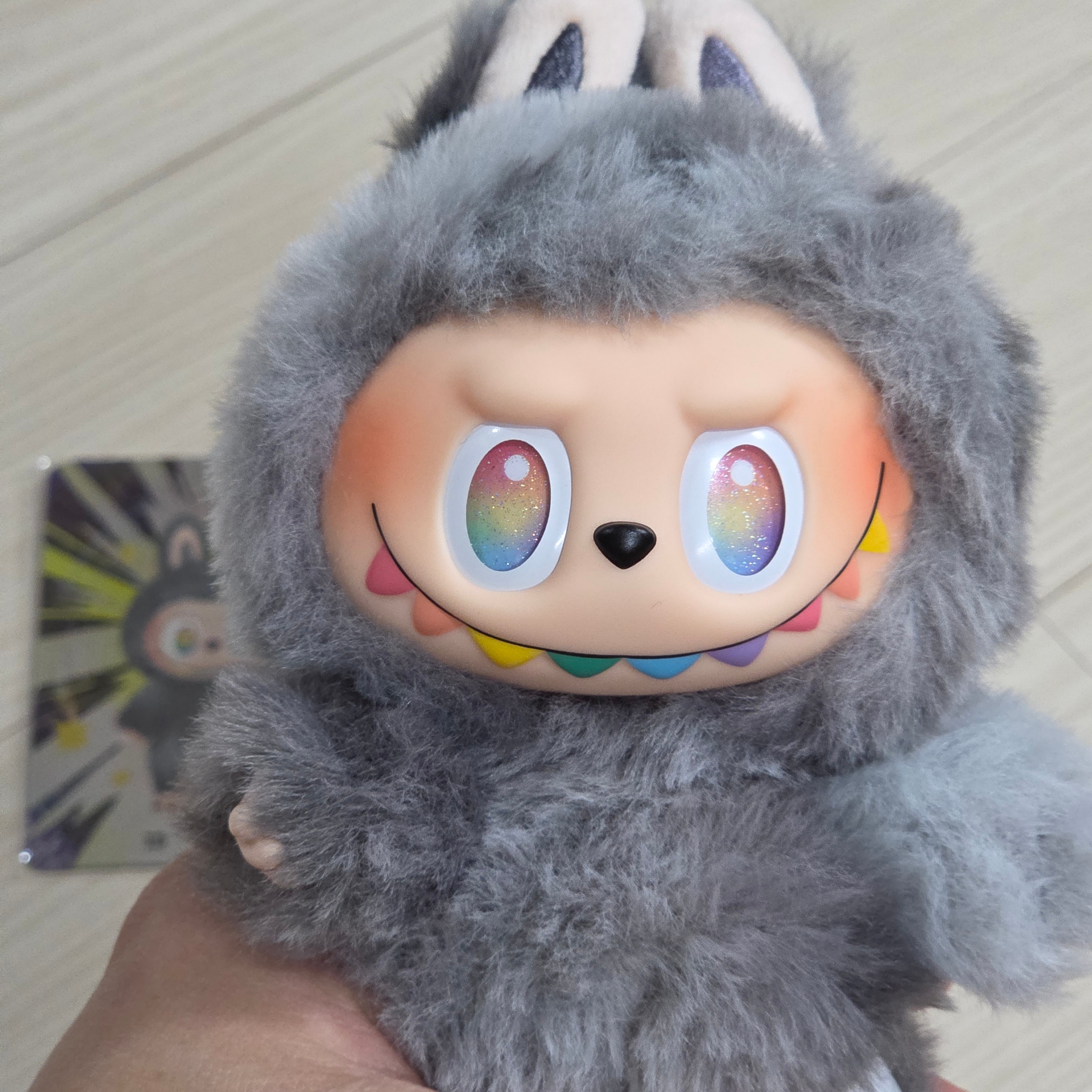 Pop Mart Labubu The Monsters Highlight Series ID Keyring (Opened Case) 착용 스타일 - 7