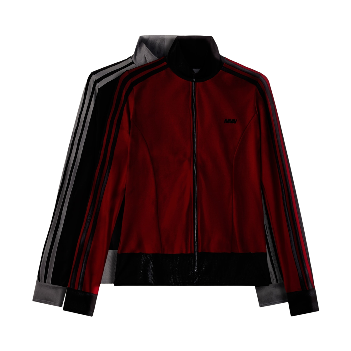 (W) 아디다스 x 아바바브 트랙탑 베이스레이어 베러 스칼렛 블랙 - KR 사이즈((W) Adidas x Avavav Tracktop Baselayer Better Scarlet Black - KR Sizing) - 1