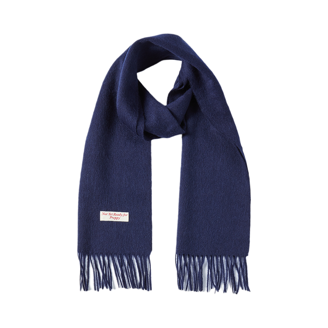 NV25WIMF02NV N ARCHIVE Pure Wool Essential Muffler Navy