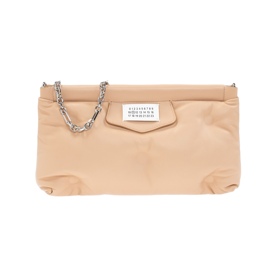 S56WF0160P4300T2057 Maison Margiela Glam Slam Red Carpet Crossbody Bag Nude