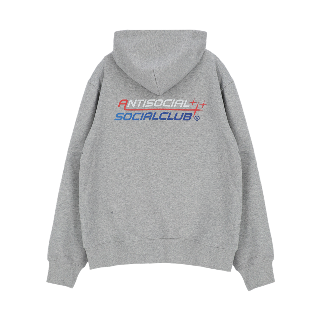 안티소셜소셜클럽 레이싱 후드 집업 그레이(Anti Social Social Club Racing Hood-Zip/M.GREY)