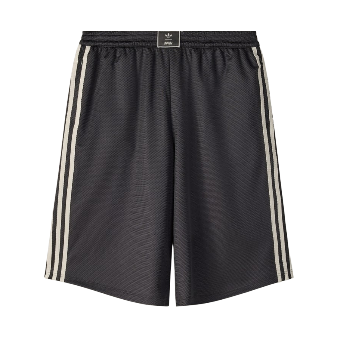 (W) 아디다스 x 아바바브 베스킷볼 쇼츠 카본 - KR 사이즈((W) Adidas x Avavav Basketball Shorts Carbon - KR Sizing)