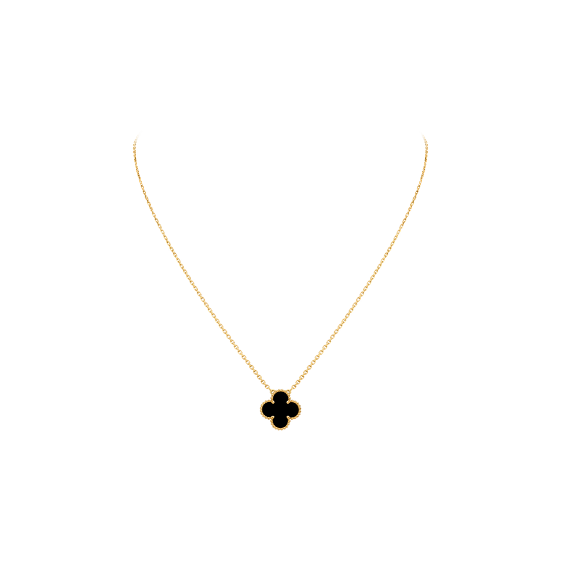 ITOFLNR8SBCD Van Cleef & Arpels Vintage Alhambra Necklace VCARA45800 NO.J15