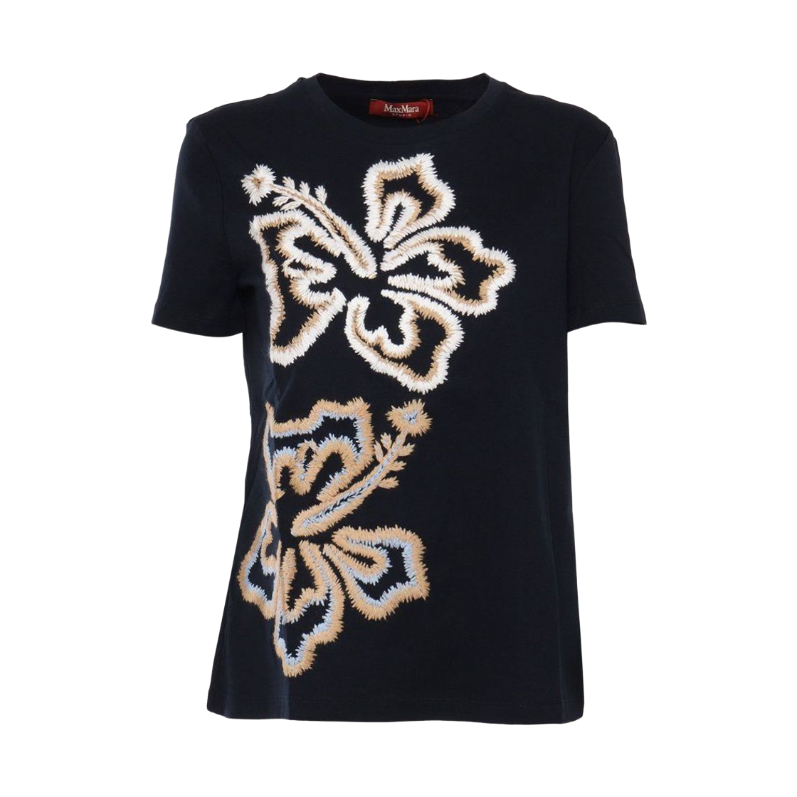 RING-004 (W) Max Mara Studio Ring T-Shirt Navy