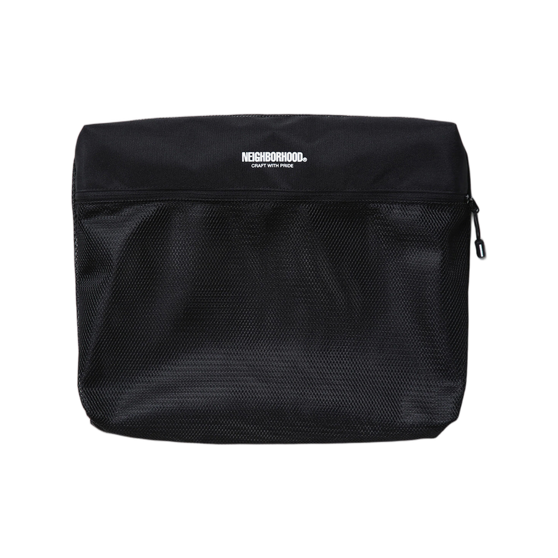 네이버후드 메쉬 파우치 블랙(Neighborhood Mesh Pouch Black)