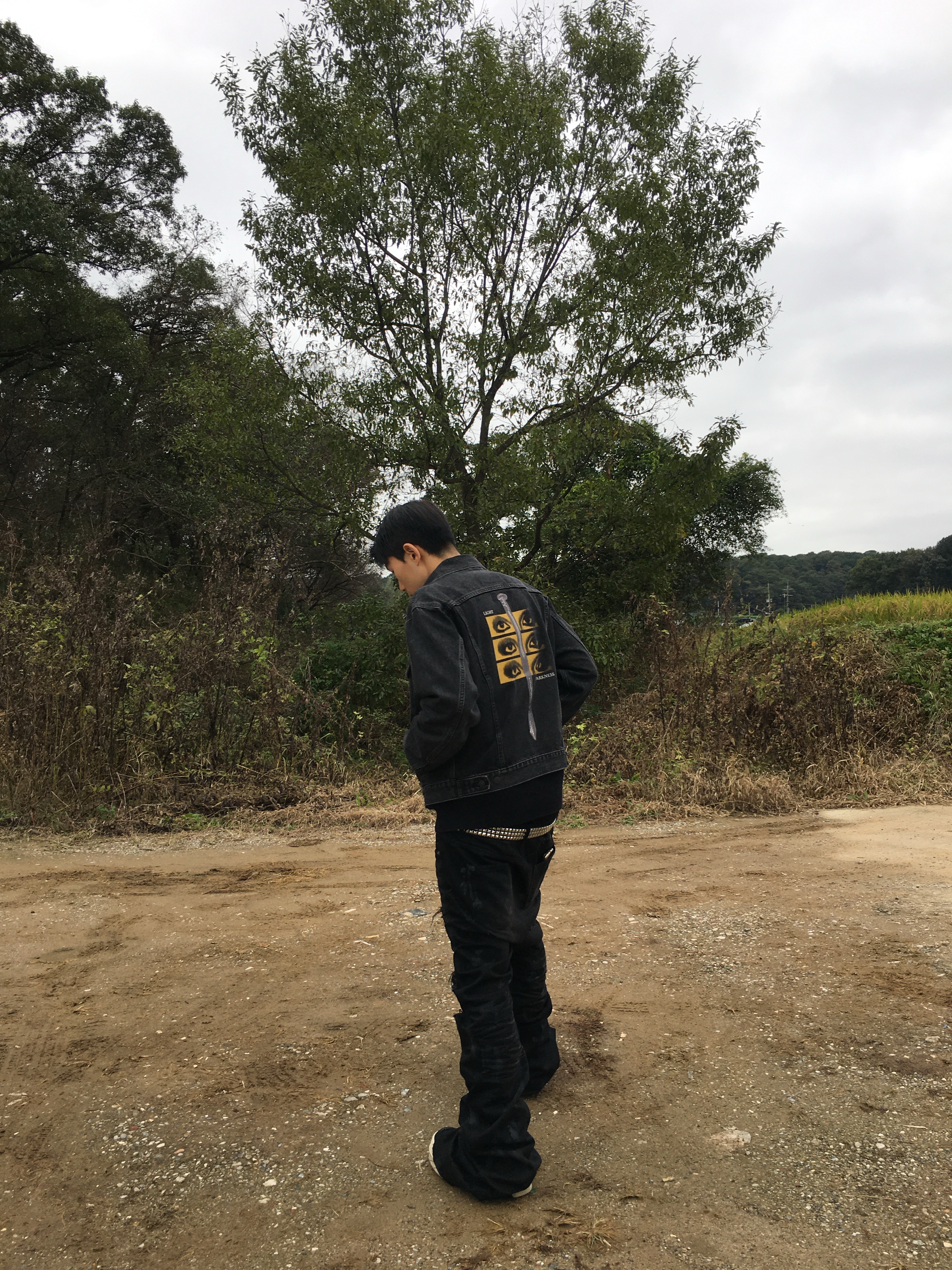 Levi’s x Undercover UC1E9203 Jacket Black 착용 스타일 - 2