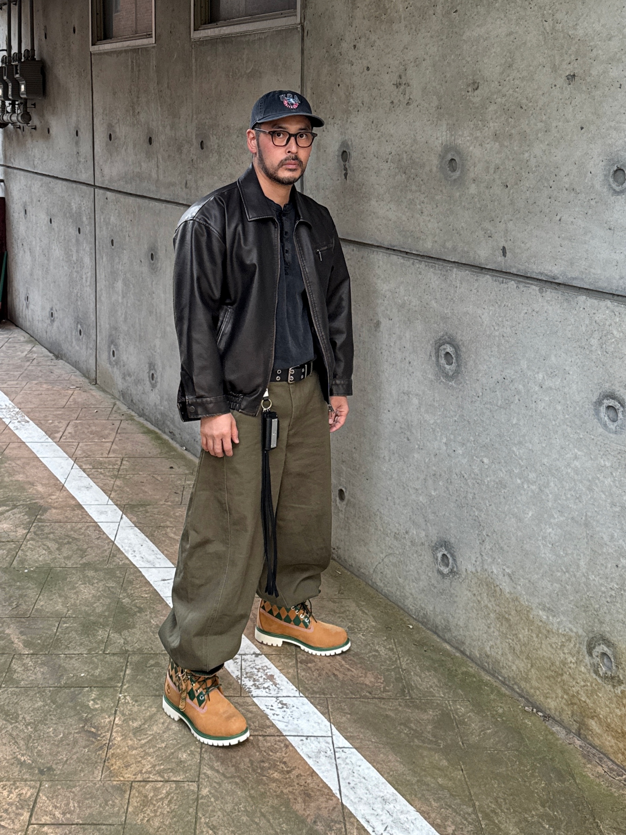 KASINA x Timberland 6 In Premium Vibram GTX Wheat 착용 스타일 - 4
