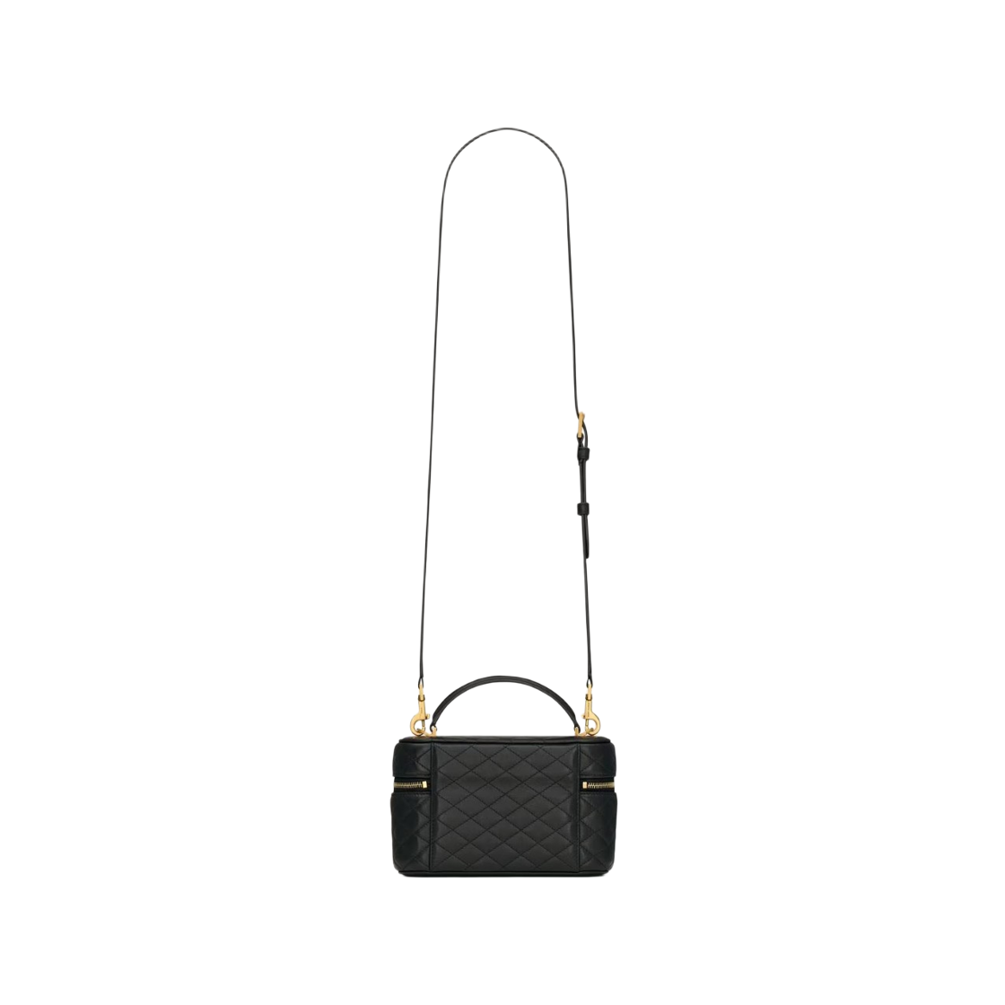 생로랑 램스킨 가비 베니티 백 블랙(Saint Laurent Gaby Vanity Bag in Lambskin Black) - 2