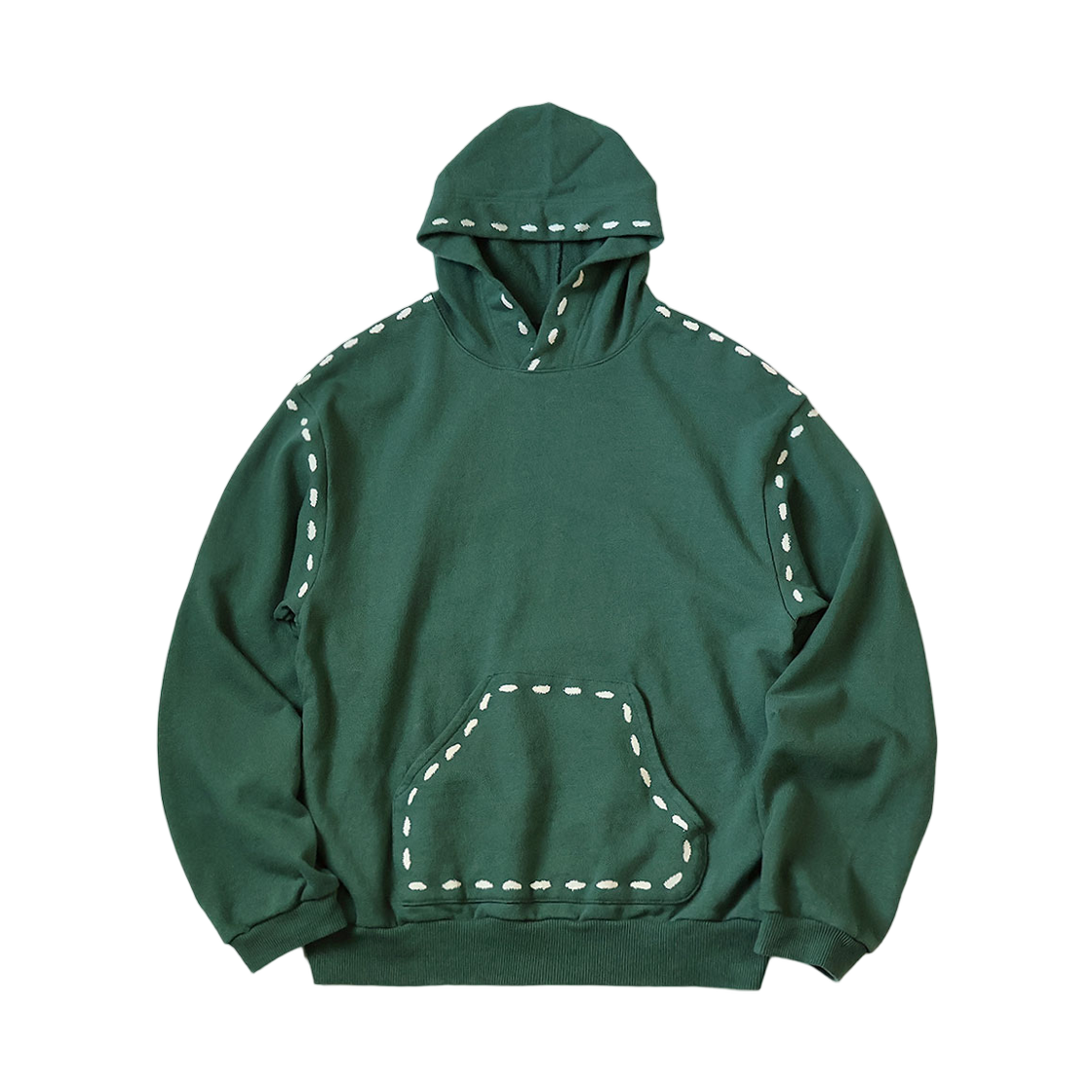 EK-1677LC Fleece Marionette Hooded Sweatshirt Green