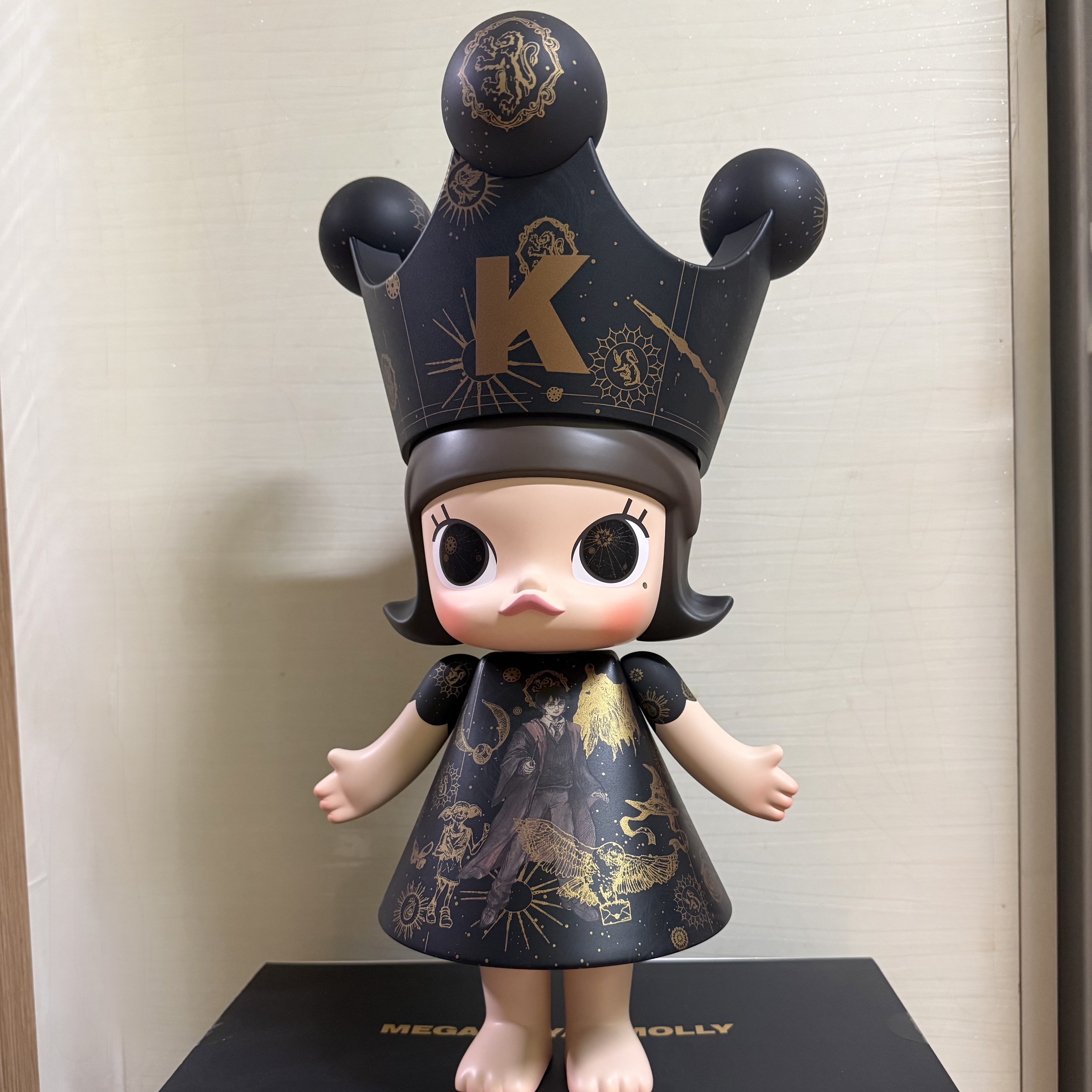 Pop Mart Mega Royal Molly 400% Harry Potter 착용 스타일