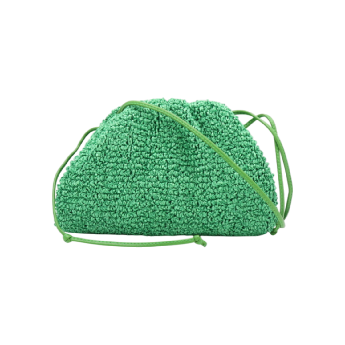 보테가 베네타 미니 파우치 컬리 라피아 이펙트 클러치 크로스백 aa20513(Bottega Veneta Mini Pouch Curly Raffia Effect Clutch Crossbody Bag AA20513)