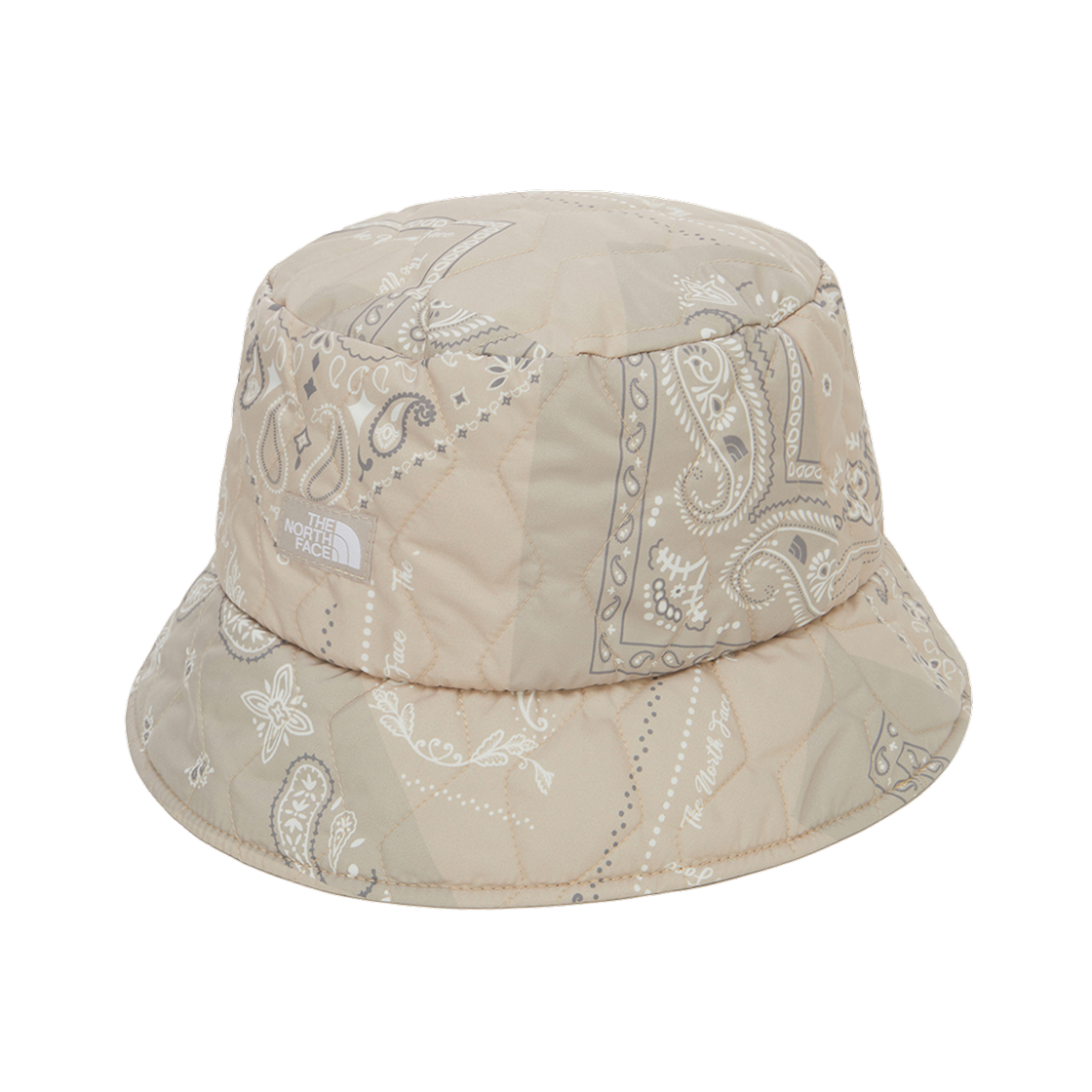NE3HR54D The North Face Low Brim Padding Hat Beige - 25FW