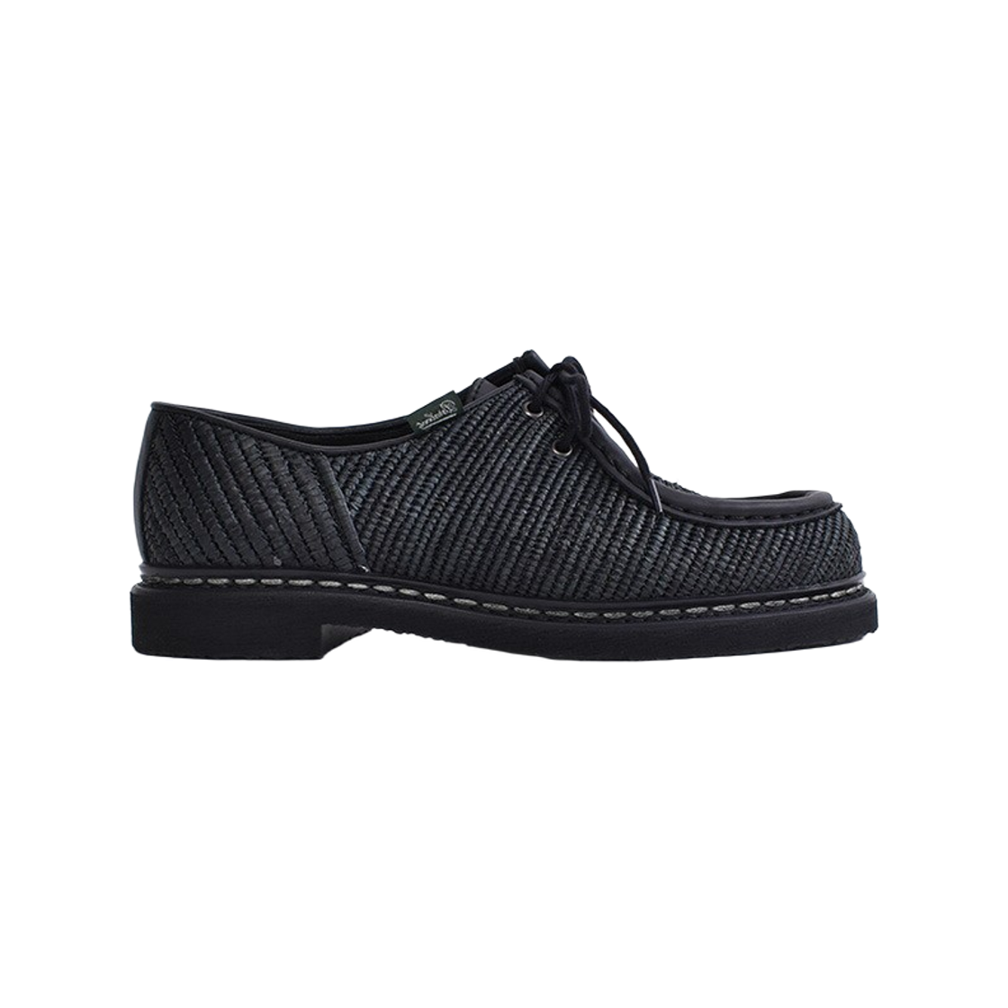 196957 Paraboot Michael Raphia Loafers Noir