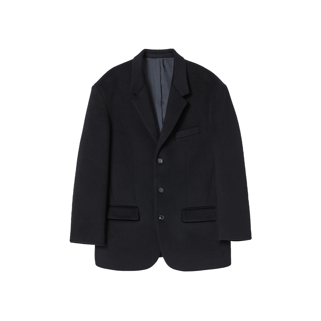 NV25WIJK01NV N ARCHIVE 90'S Revival Cashmere-Blend Tailored Jacket Navy
