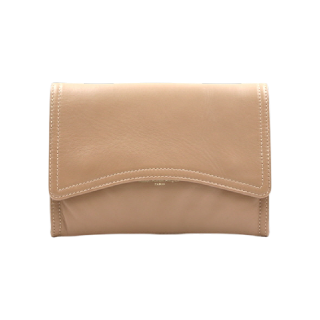 메종 마르지엘라 S36WF0158 금장 로고 플랩 클러치 aa19295(Maison Margiela Gold Logo Flap Clutch)