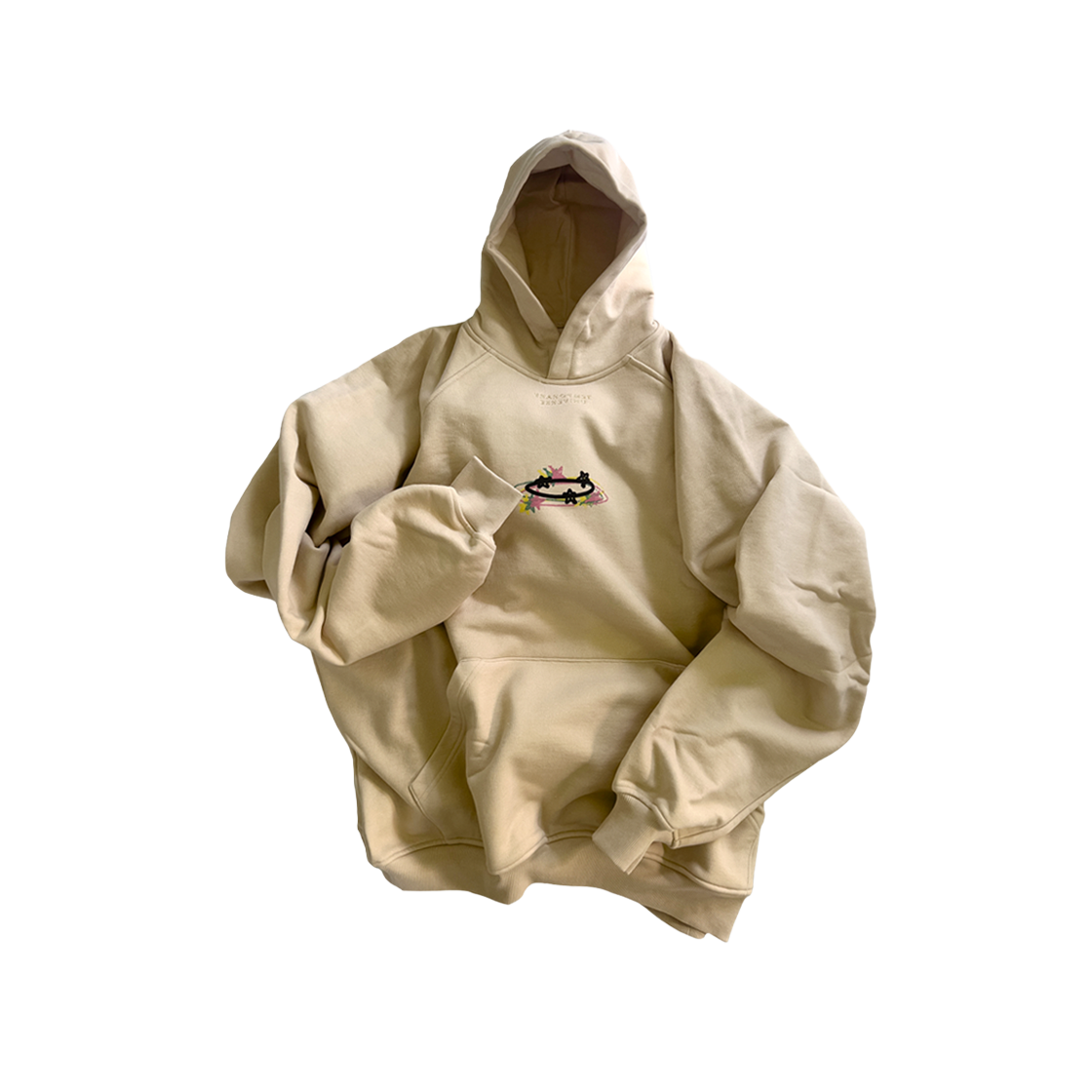 TU23HD1BE Temporary Universe Oversize Hoodie