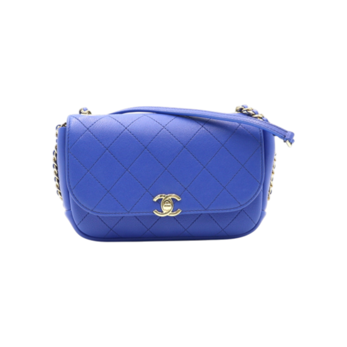 ITPU2HVNAPAD Chanel Small Gold CC Day Flap Chain Shoulder Bag & Crossbody