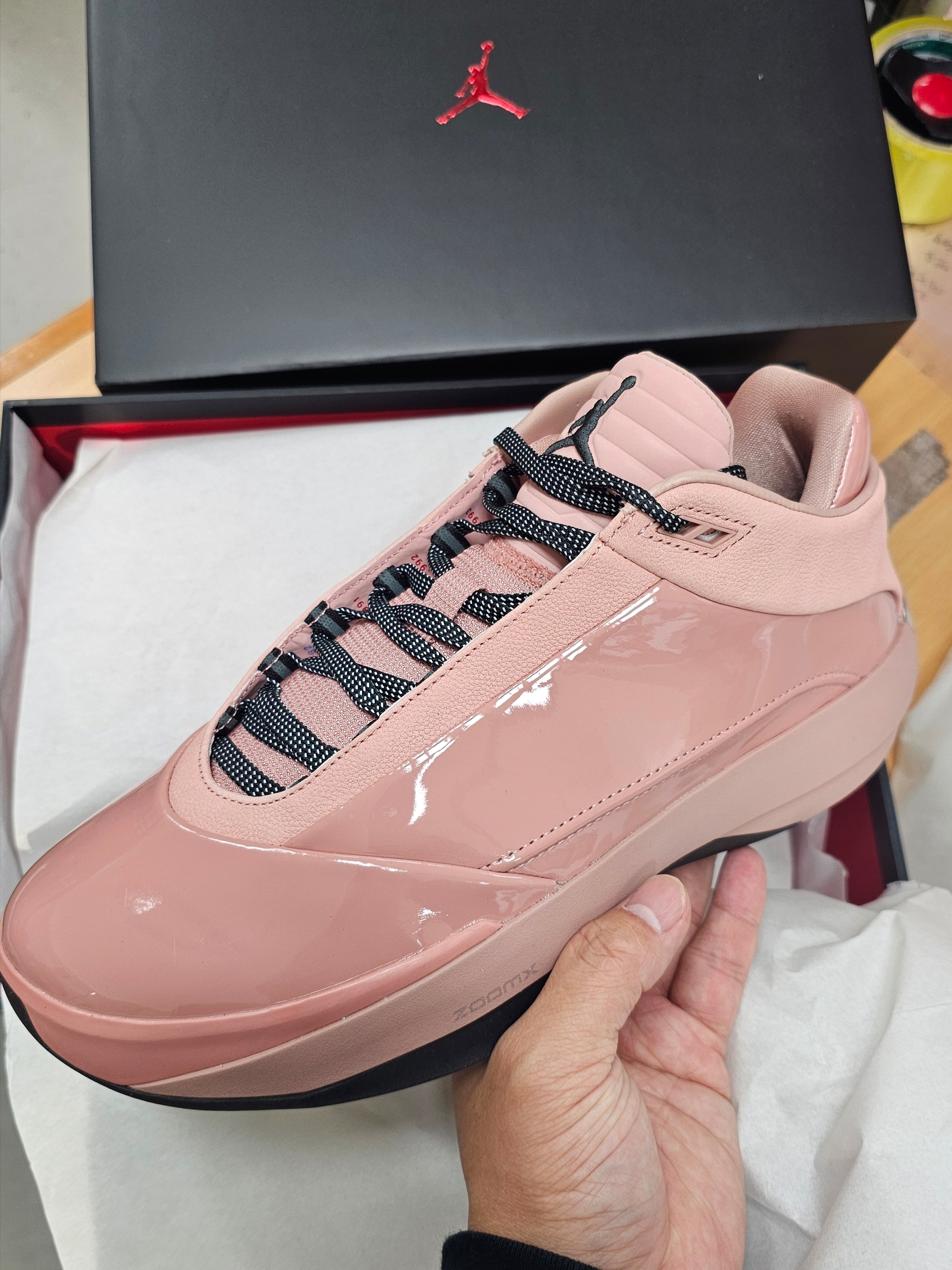Jordan 40 PF Rust Pink Particle Pink 착용 스타일