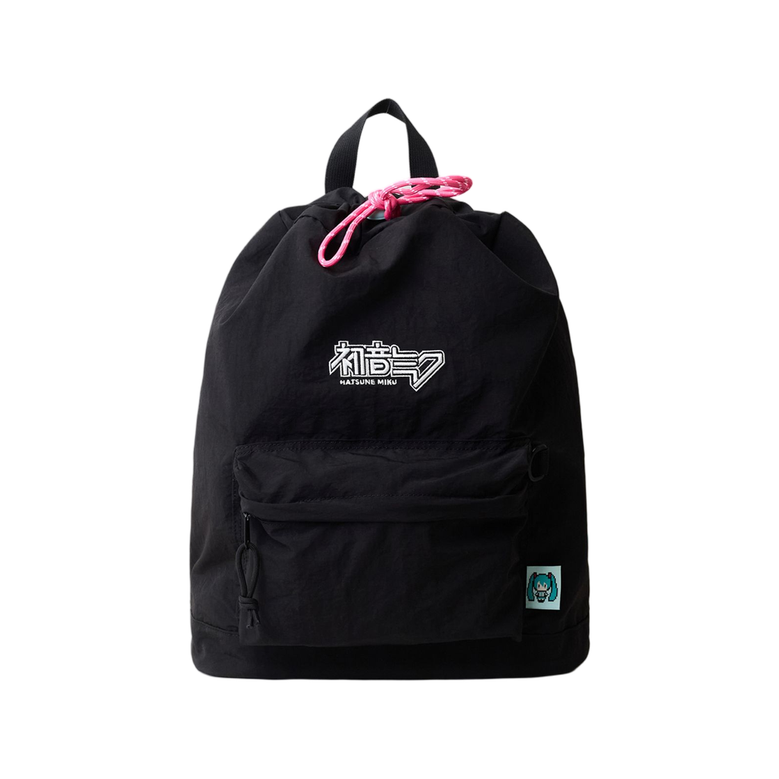 스파오 x 하츠네미쿠 라이트웨이트 백팩 블랙(Spao x Hatsune Miku Lightweight Backpack Black)
