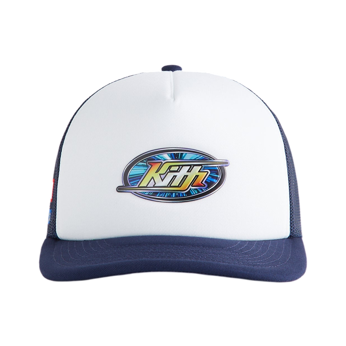 KHM051358-413 Kith x Marvel vs. Capcom Twill Nolan Trucker Hat Nocturnal