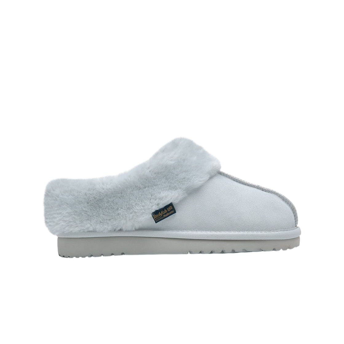 (W) 락피쉬웨더웨어 오리지널 윈터 퍼 뮬 블루((W) Rockfishweatherwear Original Winter Fur Mules Blue)