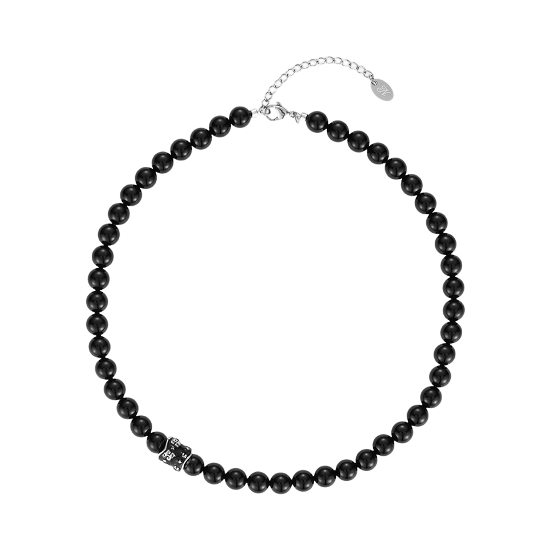 25FWSNLNOXBKFF Nff Noxpearl Necklace Black