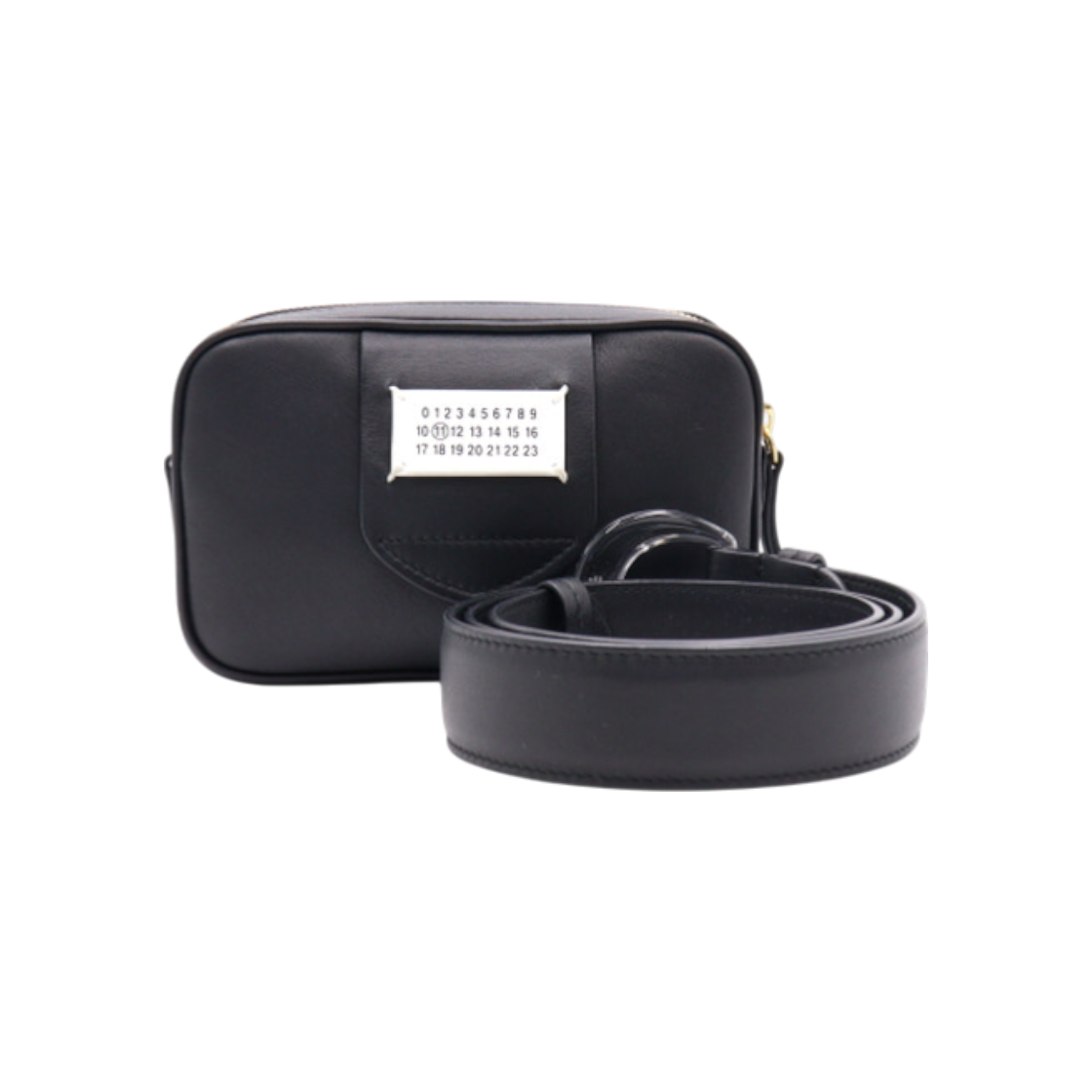 IT8O273OD6SD Maison Margiela Black Glam Slam Mini Belt Bag Crossbody