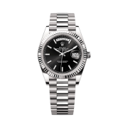 Rolex Day-Date 40mm 228239 Bright Black Roman President