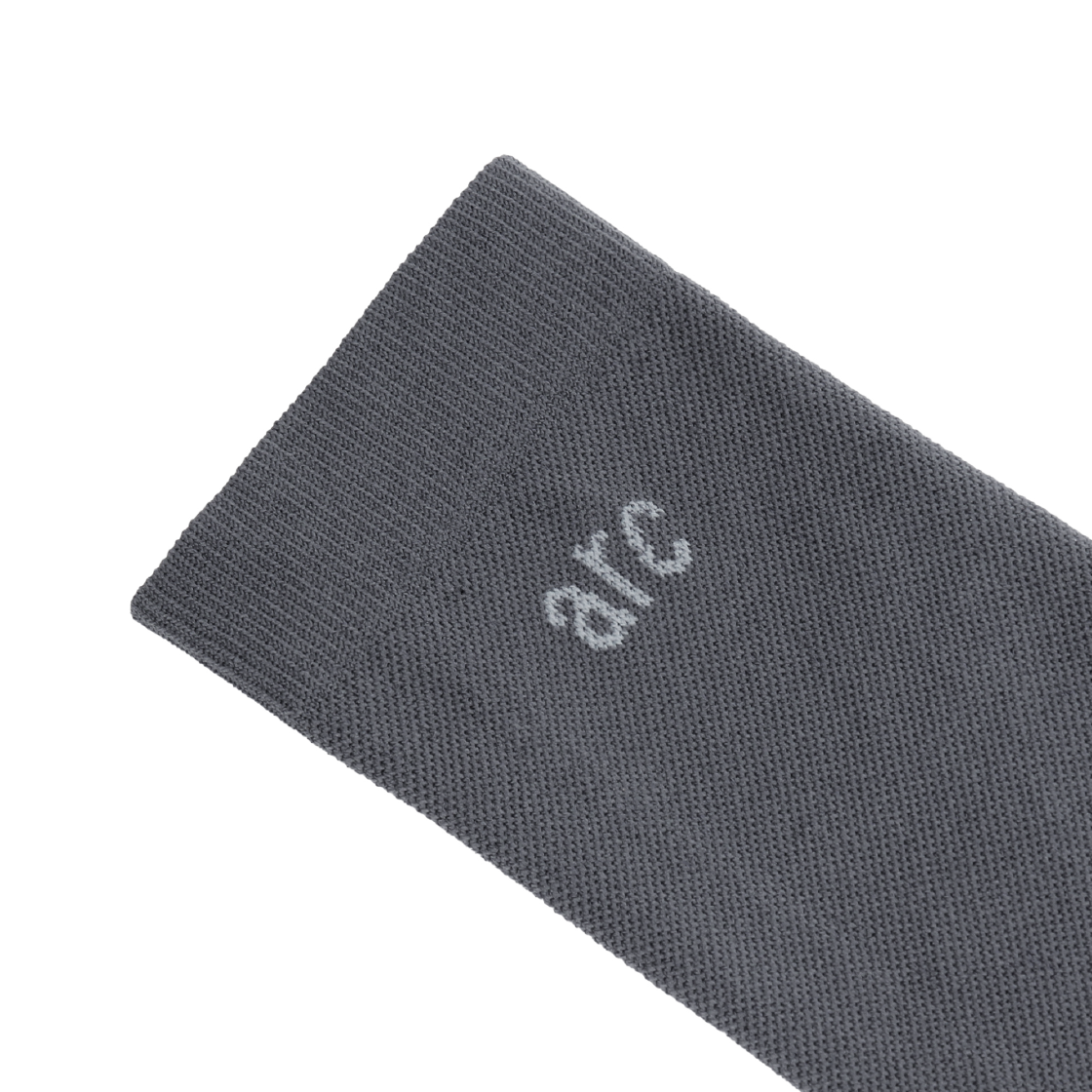 에이알씨 런 니 삭스 그레이(ARC Run Knee Socks Grey) - 2