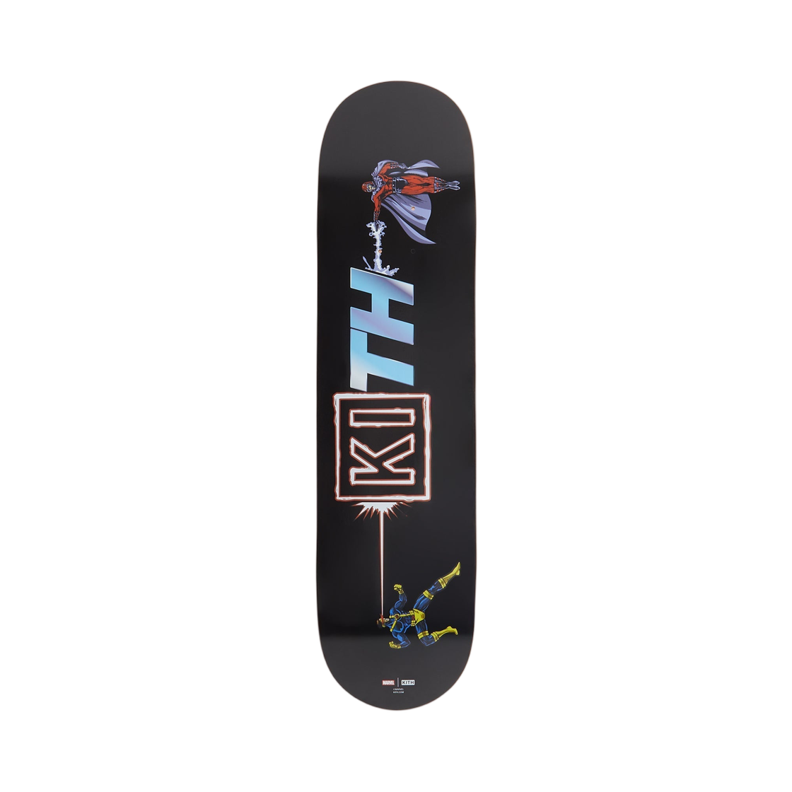 키스 x 마블 엑스맨 스케이트 덱 블랙(Kith x Marvel X-Men Skate Deck Black)