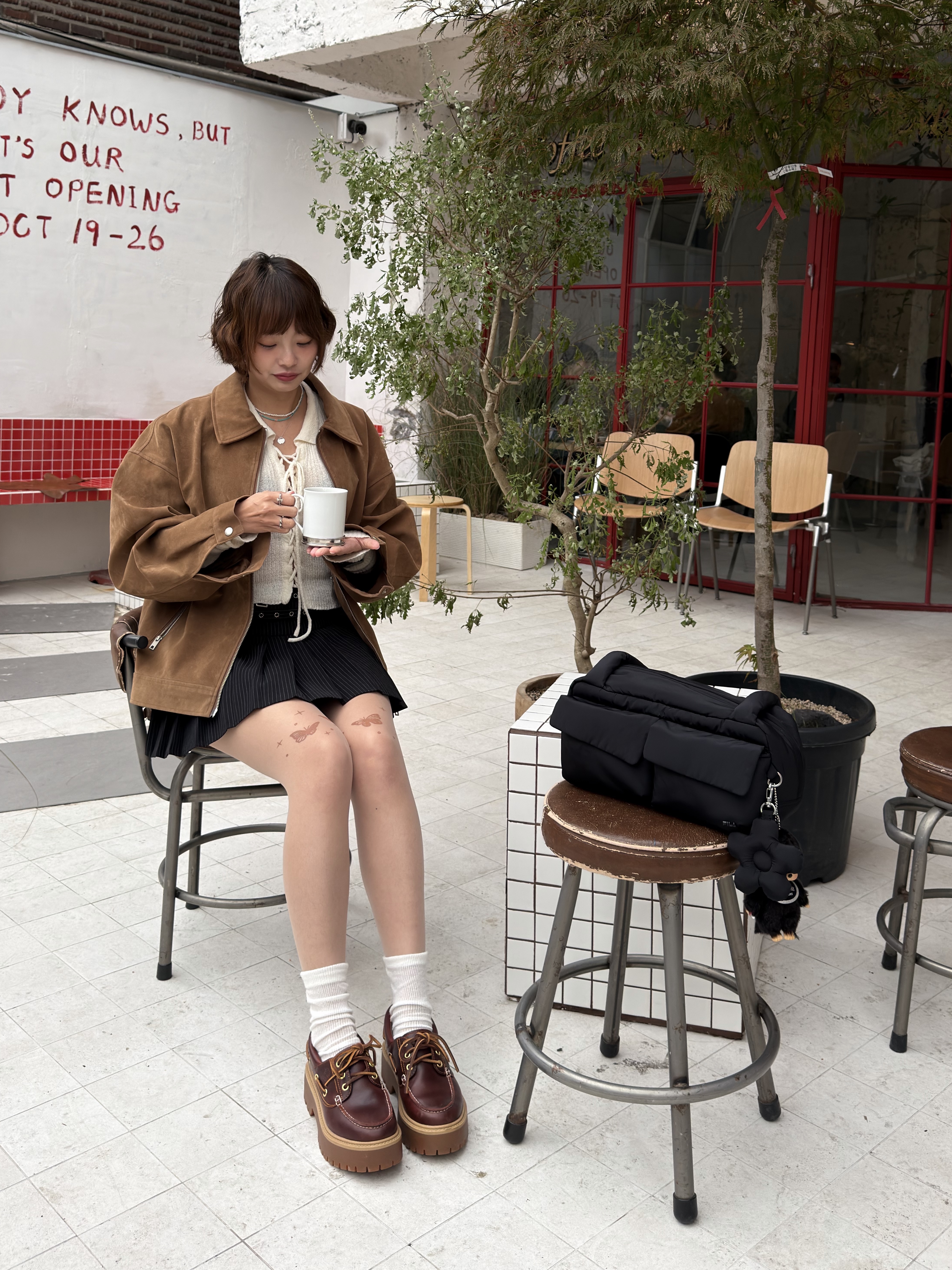 (W) Timberland Classic 3-Eye Boat Shoes Brown - Wide, Monchhichi Colors Key Chain Black 착용 스타일 - 6