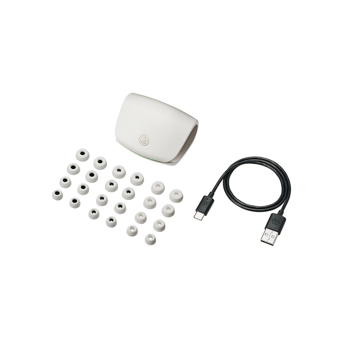 오디오테크니카 공식수입원 ATH-TWX9MK2 노이즈캔슬링 무선 이어폰 화이트(Audio-Technica ATH-TWX9MK2 Wireless Earbuds White) - 4