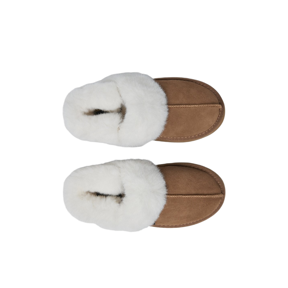 (W) 락피쉬웨더웨어 클라우디 플랫폼 퍼 슬링백 체스트넛((W) Rockfishweatherwear Cloudy Flatform Fur Slingbacks Chestnut) - 2