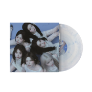 Nmixx 1st Album Blue Valentine Color LP White (Blue Valentine Ver.)