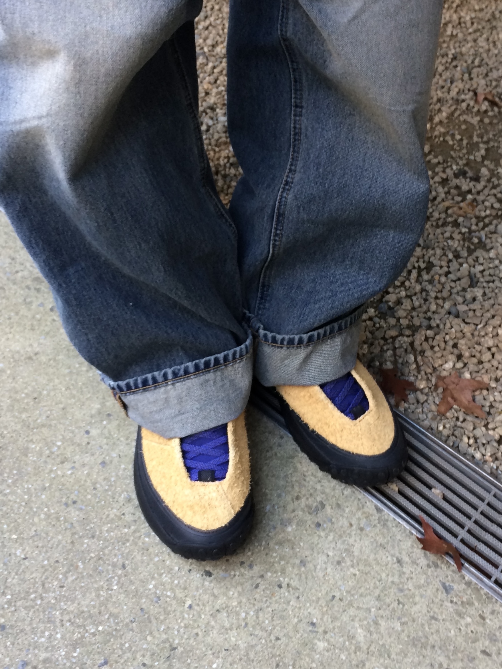 Keen KS Mino Sneaker Oak Buff Skipper Blue, KEEN KS MINO Men Sneakers Oak Buff Skipper Blue 착용 스타일 - 4