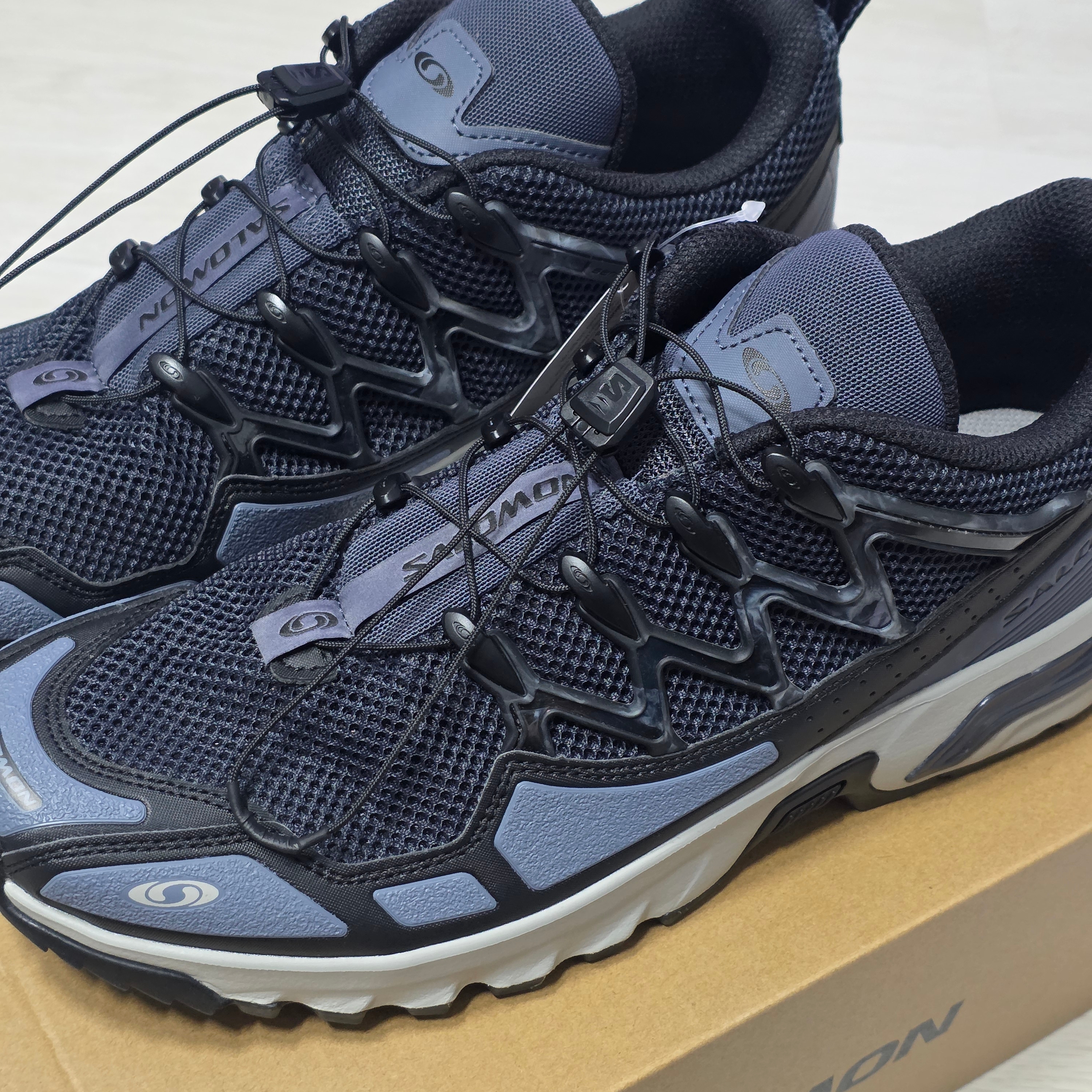 Salomon ACS + OG India Ink Black 착용 스타일 - 2