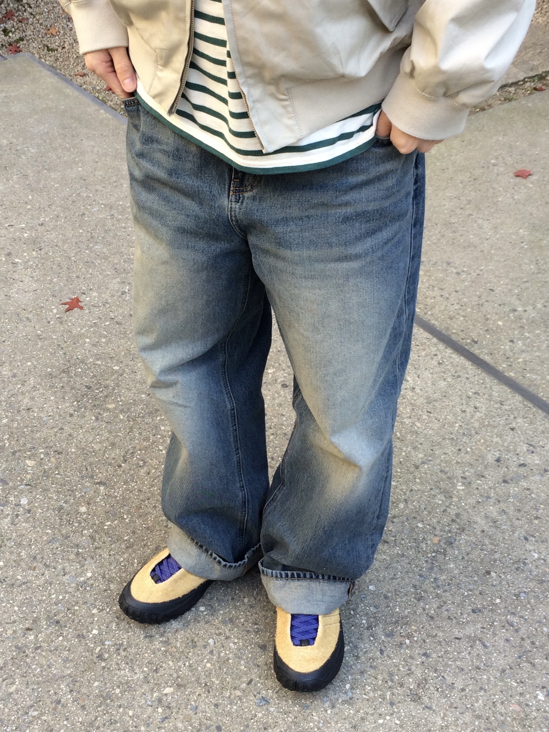 Keen KS Mino Sneaker Oak Buff Skipper Blue, KEEN KS MINO Men Sneakers Oak Buff Skipper Blue 착용 스타일 - 6