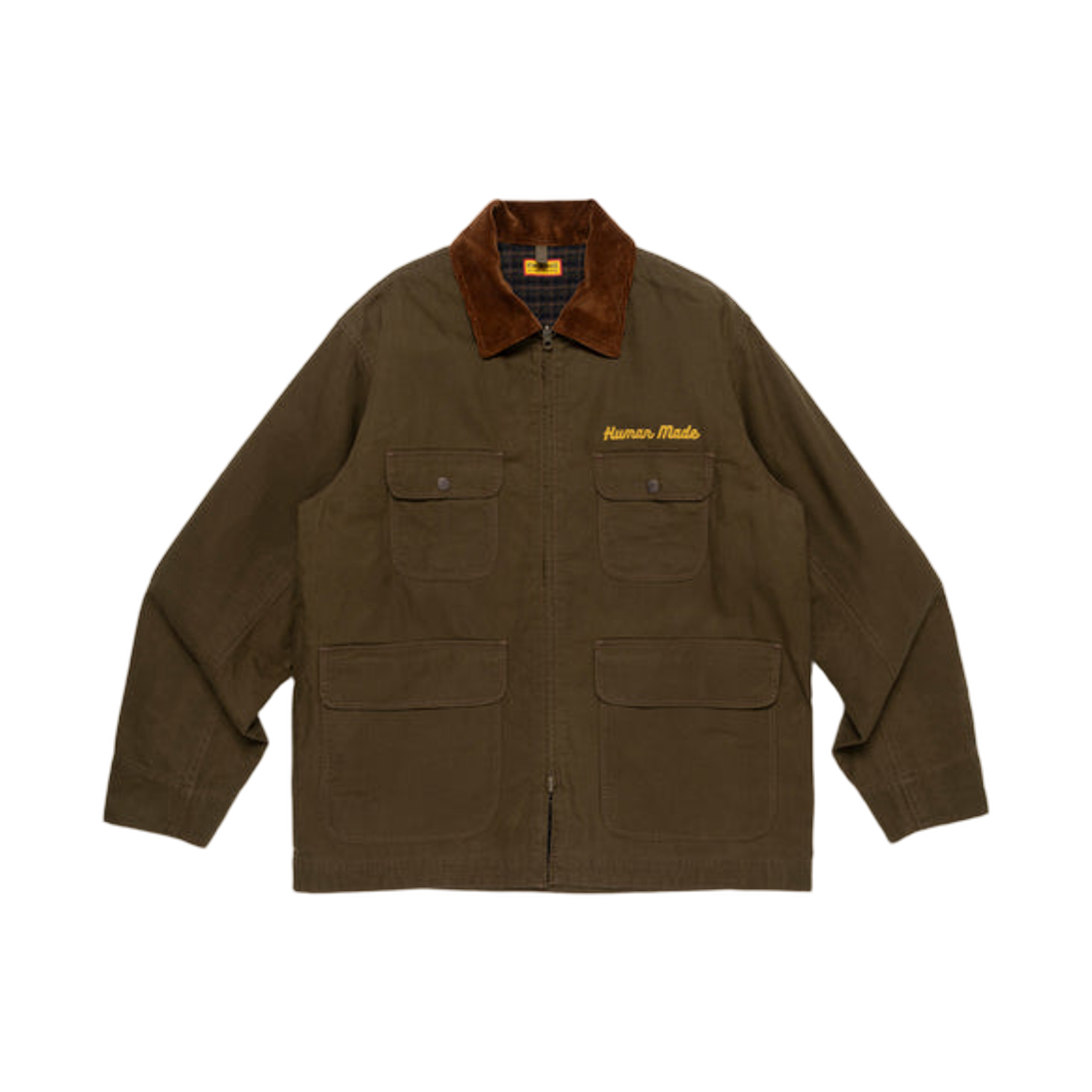 휴먼 메이드 헌팅 자켓 올리브드랩(Human Made Hunting Jacket Olivedrab)